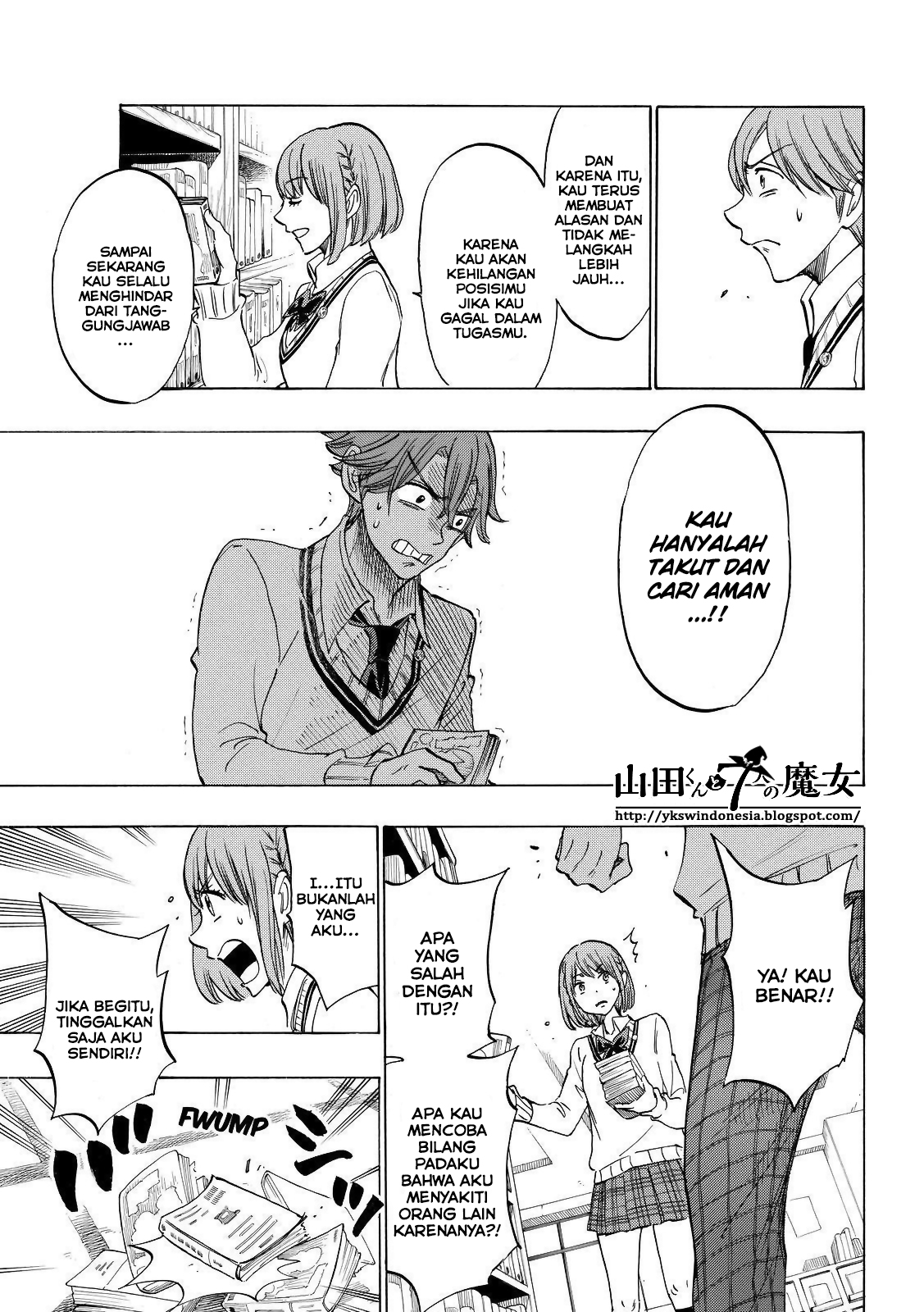 Yamada-kun to 7-nin no Majo Chapter 141 Gambar 13