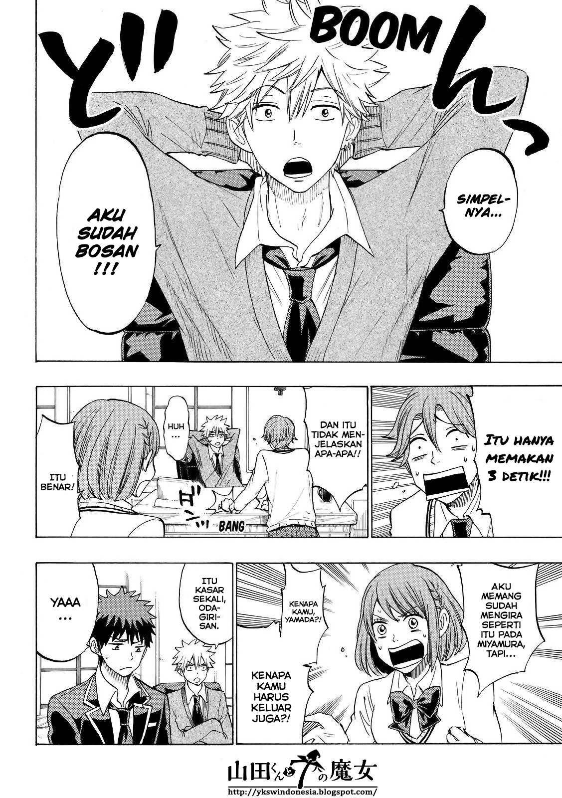 Yamada-kun to 7-nin no Majo Chapter 141 Gambar 4