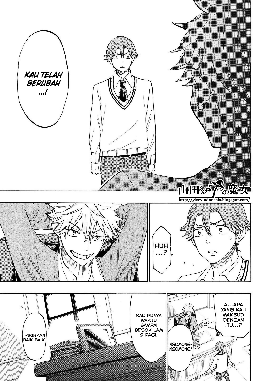 Yamada-kun to 7-nin no Majo Chapter 141 Gambar 7