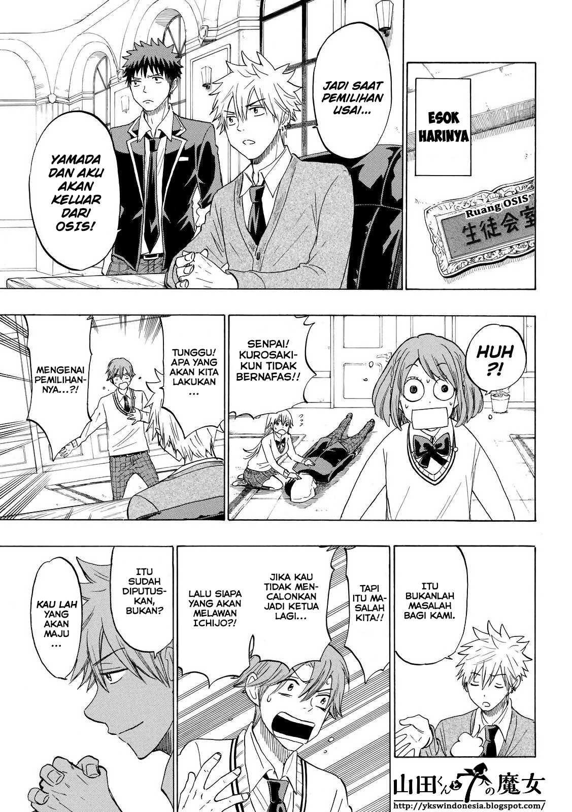 Yamada-kun to 7-nin no Majo Chapter 140 Gambar 20