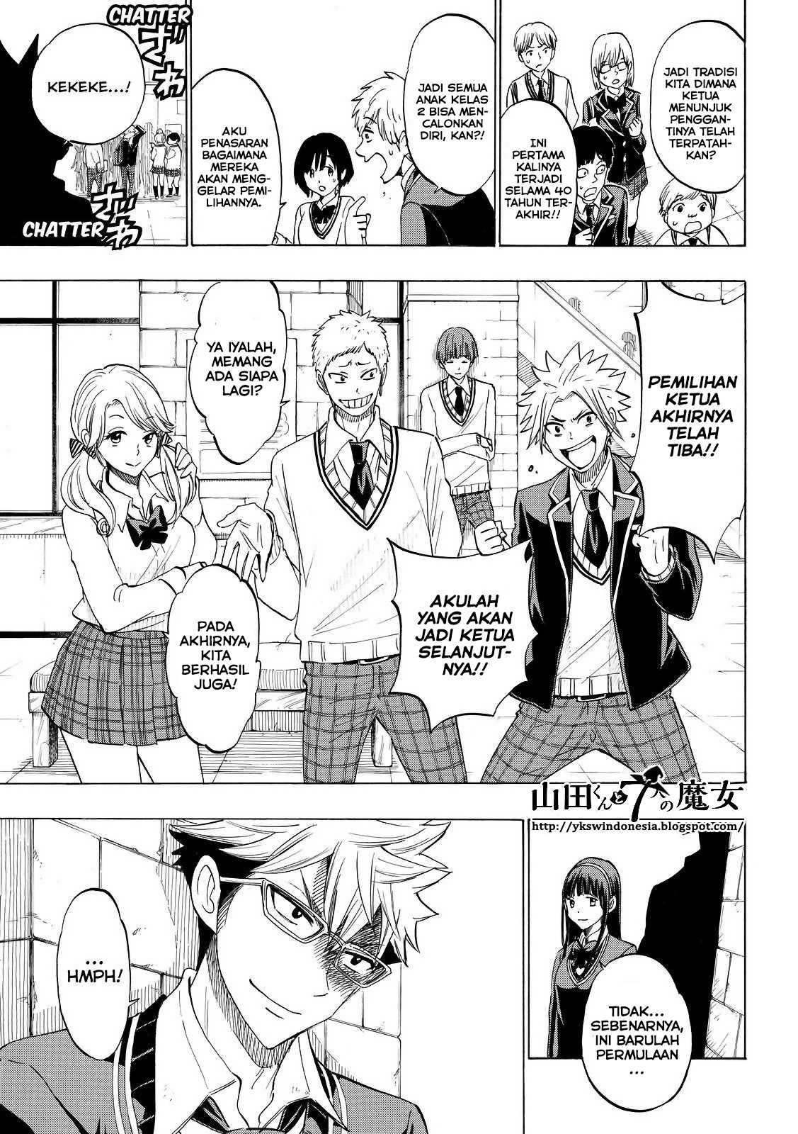 Yamada-kun to 7-nin no Majo Chapter 140 Gambar 6