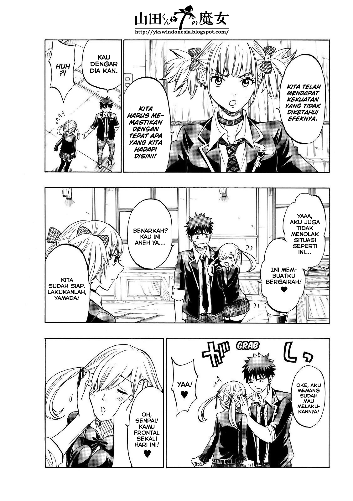 Yamada-kun to 7-nin no Majo Chapter 139 Gambar 4