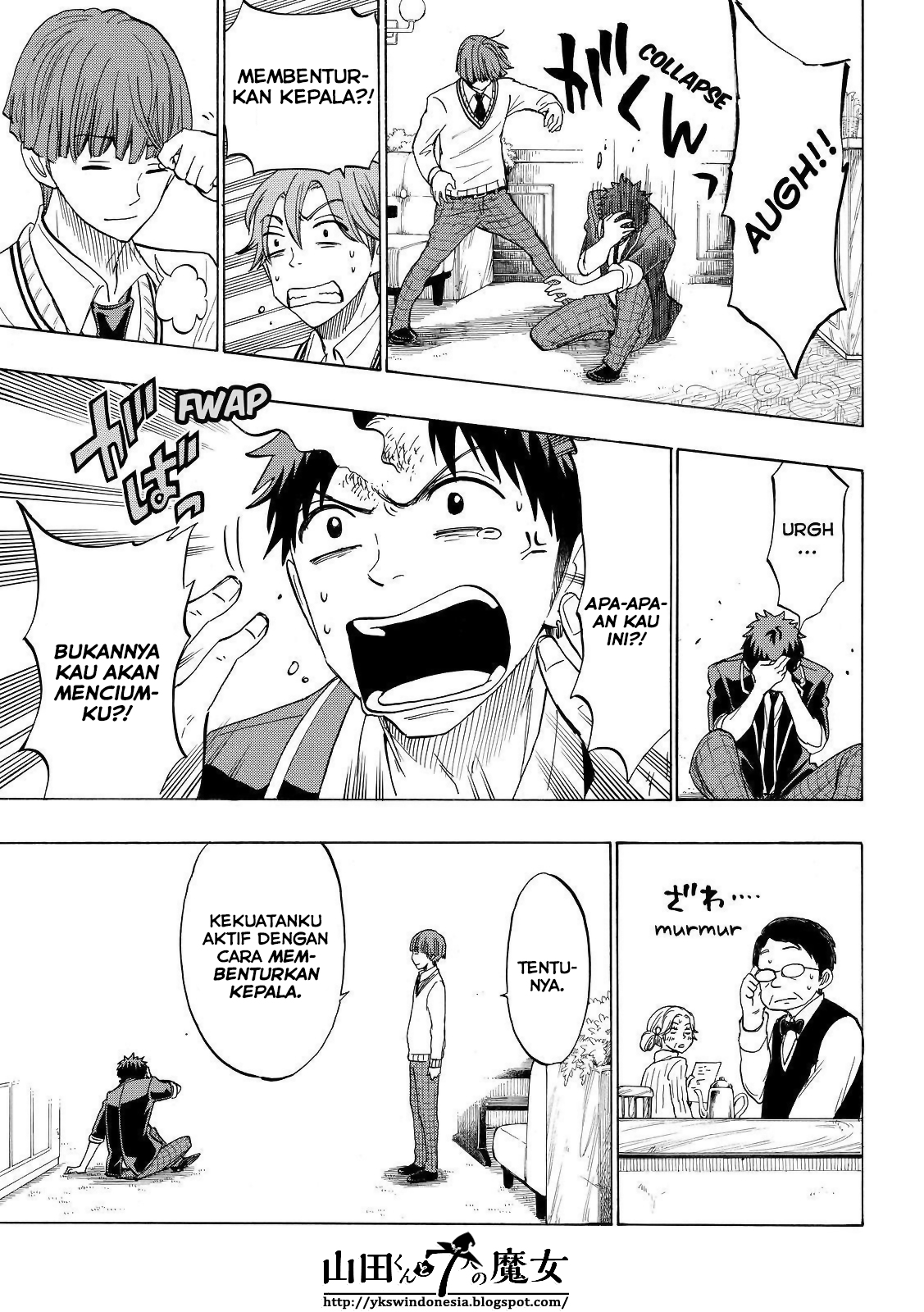 Yamada-kun to 7-nin no Majo Chapter 138 Gambar 19