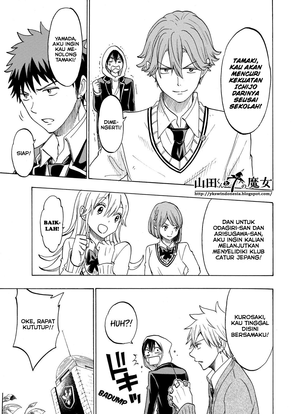 Yamada-kun to 7-nin no Majo Chapter 137 Gambar 18