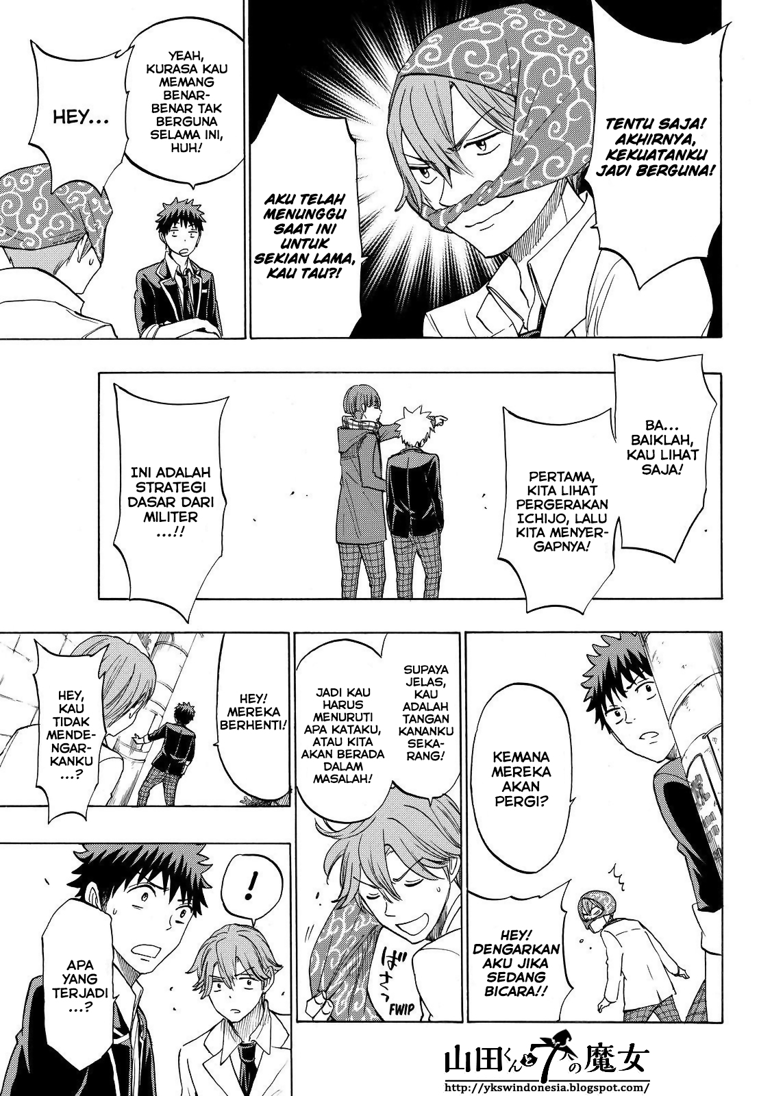 Yamada-kun to 7-nin no Majo Chapter 137 Gambar 20