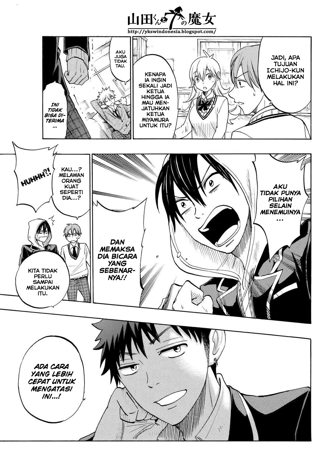 Yamada-kun to 7-nin no Majo Chapter 136 Gambar 12