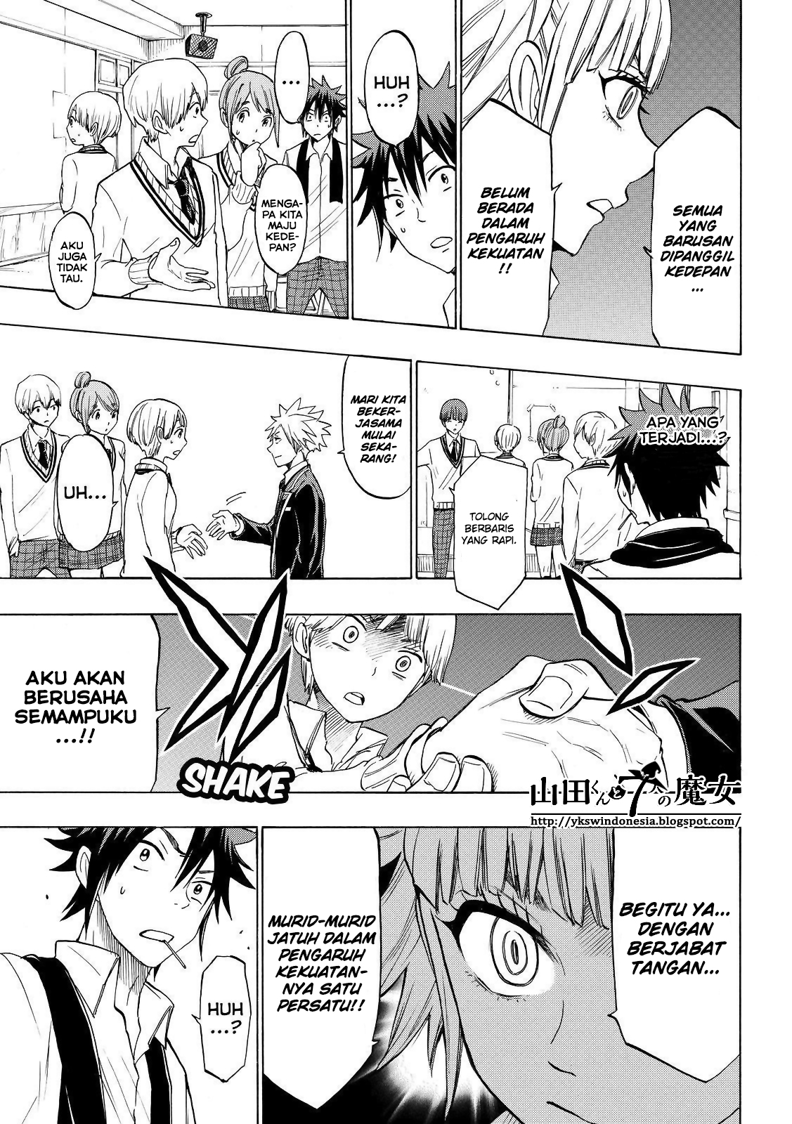 Yamada-kun to 7-nin no Majo Chapter 135 Gambar 20