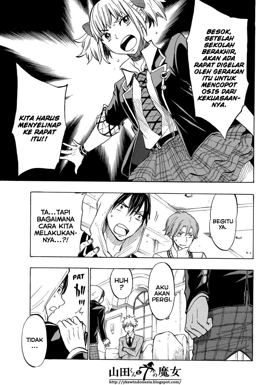 Yamada-kun to 7-nin no Majo Chapter 135 Gambar 4