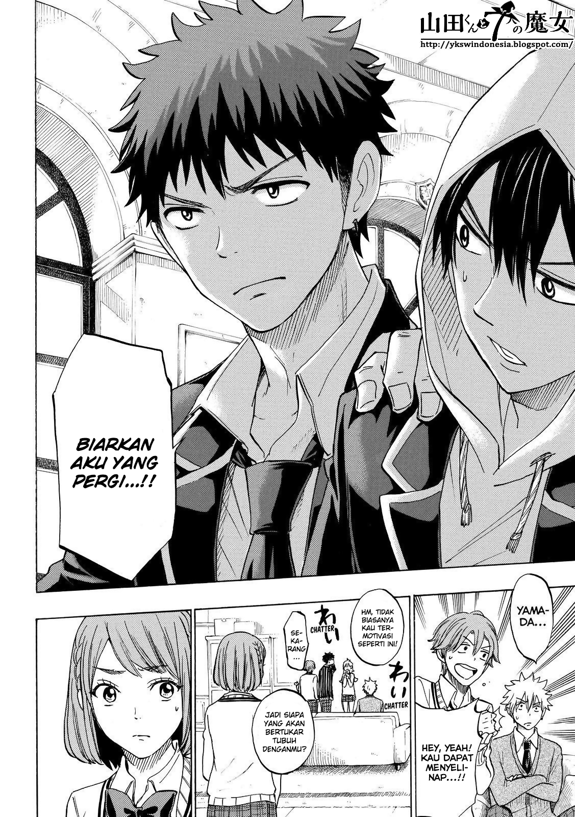 Yamada-kun to 7-nin no Majo Chapter 135 Gambar 5