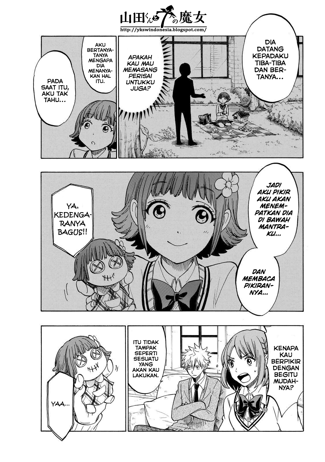 Yamada-kun to 7-nin no Majo Chapter 134 Gambar 16
