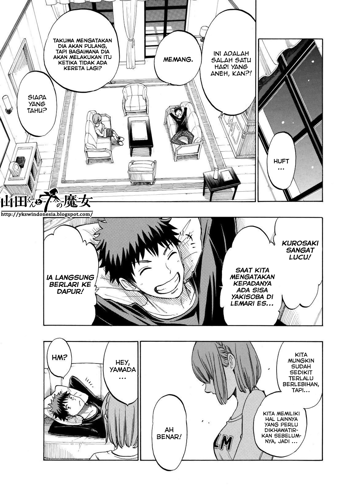 Yamada-kun to 7-nin no Majo Chapter 132 Gambar 16