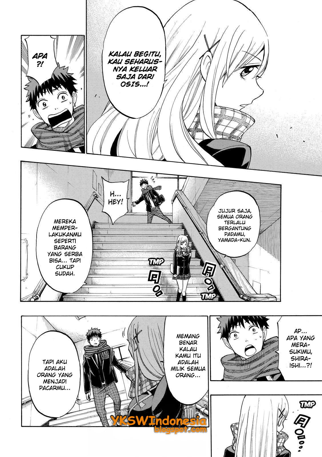 Yamada-kun to 7-nin no Majo Chapter 130 Gambar 15
