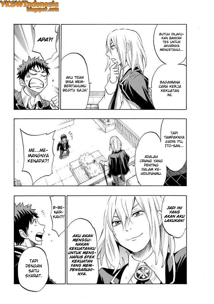 Yamada-kun to 7-nin no Majo Chapter 128 Gambar 19
