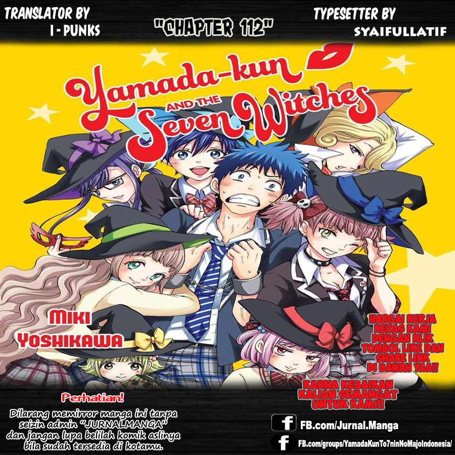 Baca Komik Yamada-kun to 7-nin no Majo Chapter 112 Gambar 1