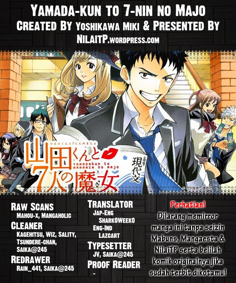 Baca Komik Yamada-kun to 7-nin no Majo Chapter 65 Gambar 1