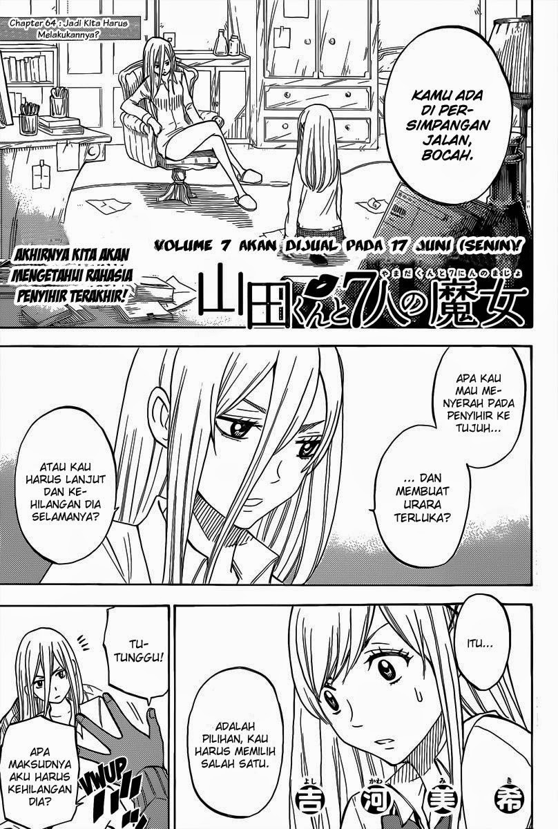 Baca Yamada-kun to 7-nin no Majo Chapter 64 Gambar 2