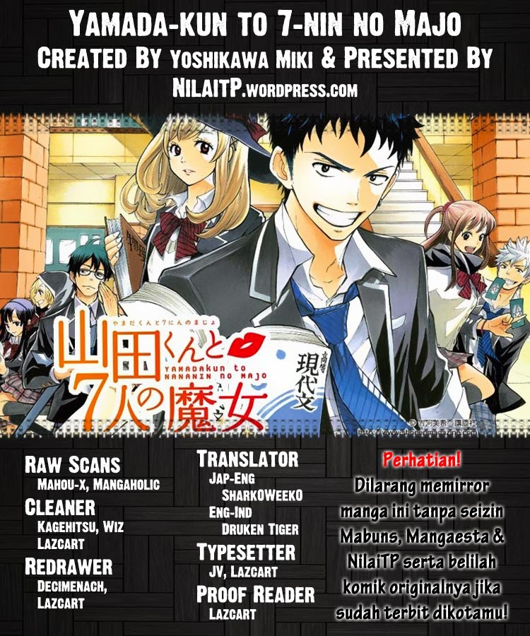 Baca Komik Yamada-kun to 7-nin no Majo Chapter 62 Gambar 1