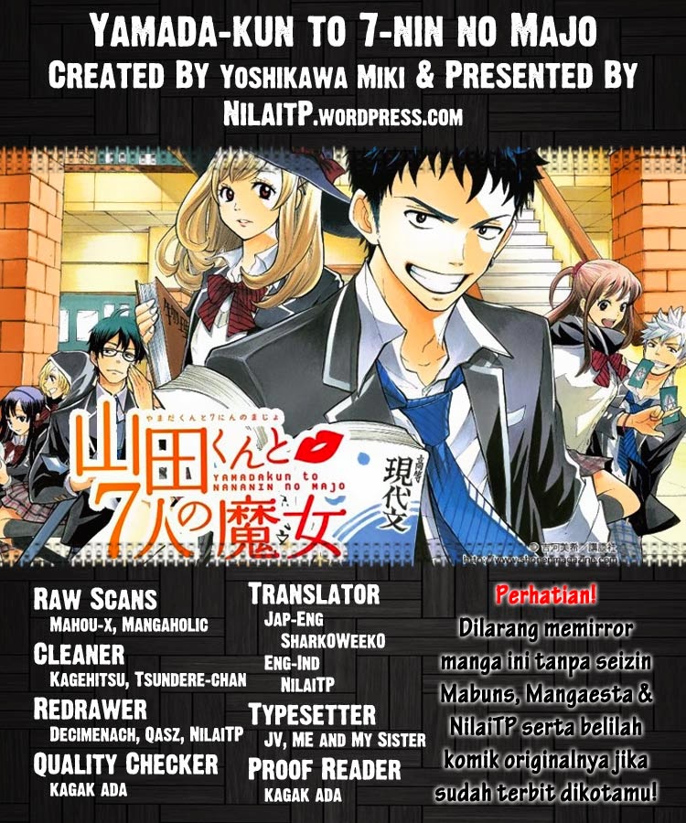 Baca Komik Yamada-kun to 7-nin no Majo Chapter 56 Gambar 1