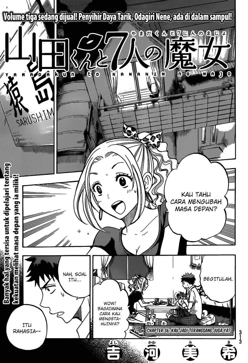 Baca Komik Yamada-kun to 7-nin no Majo Chapter 36 Gambar 1