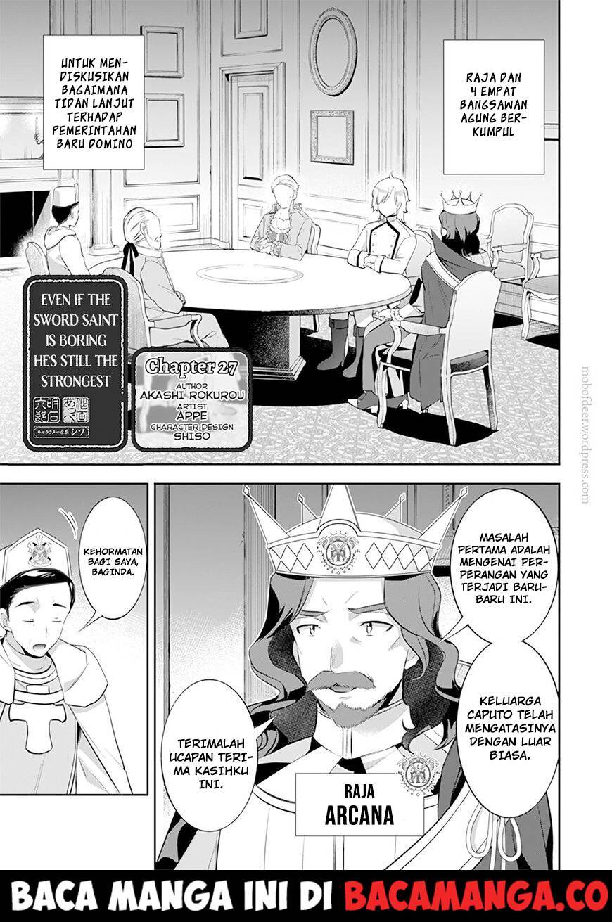 Baca Komik Jimi na Kensei wa Sore Demo Saikyou desu Chapter 27 Gambar 1