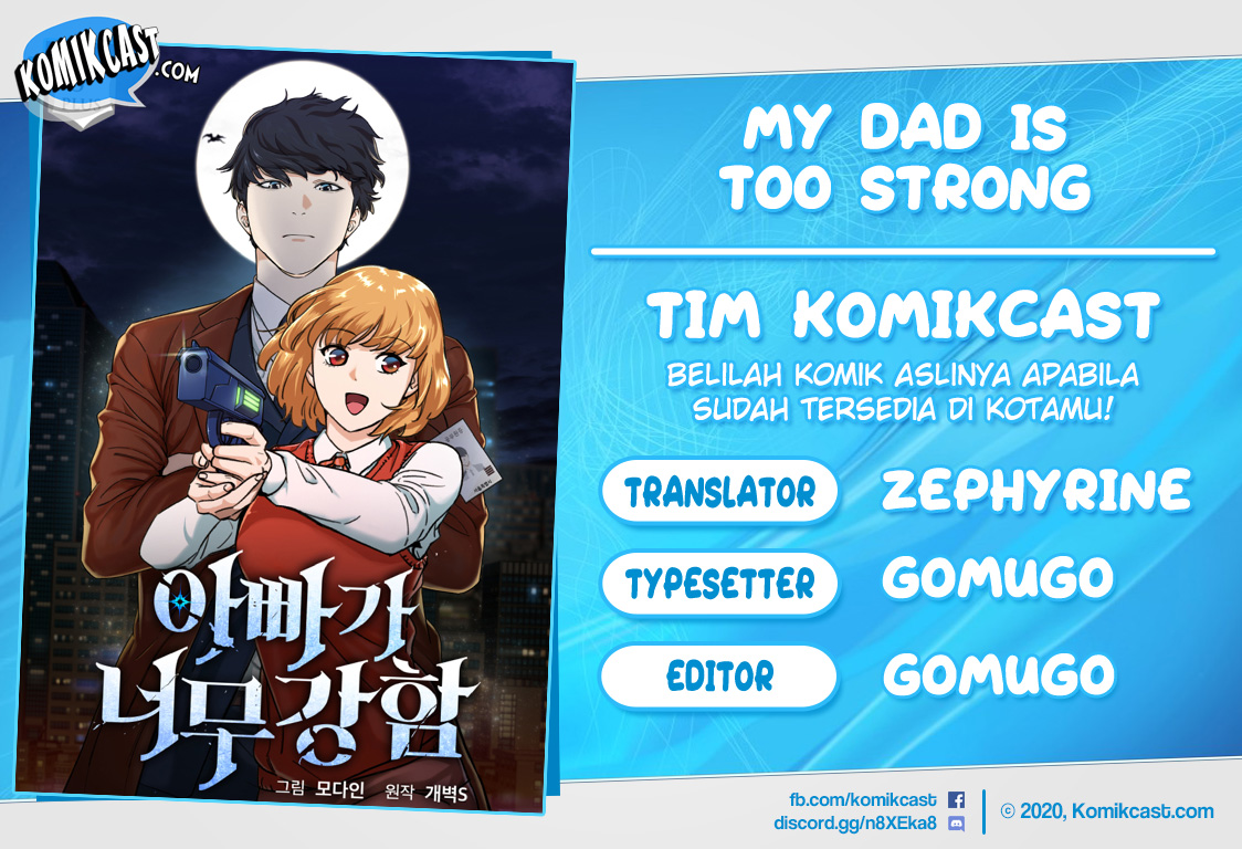 Baca Komik My Dad Is Too Strong Chapter 13 Gambar 1