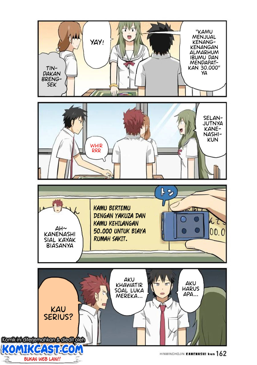 Hinmin Choujin Kanenashi-kun Chapter 13 Gambar 10