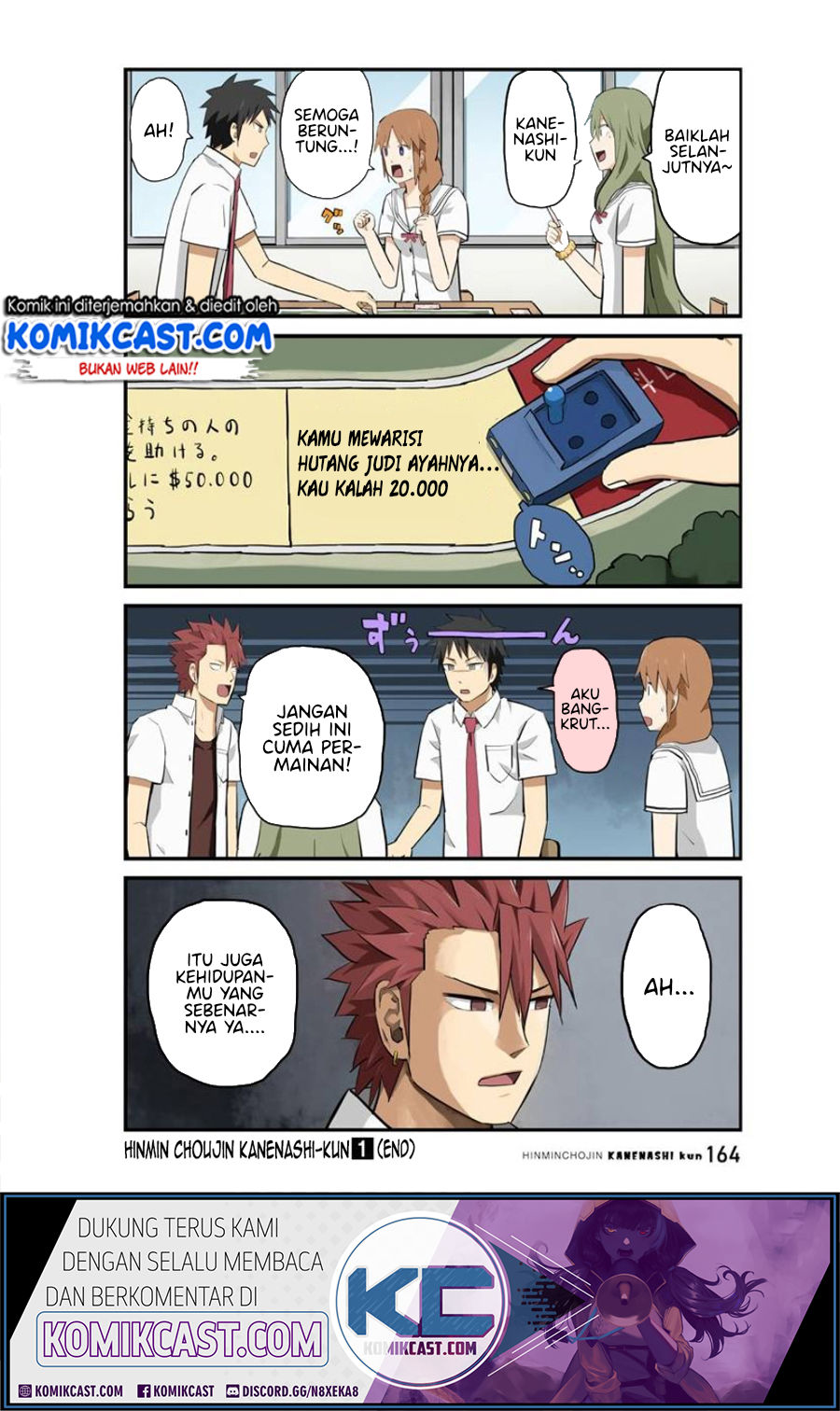 Hinmin Choujin Kanenashi-kun Chapter 13 Gambar 12
