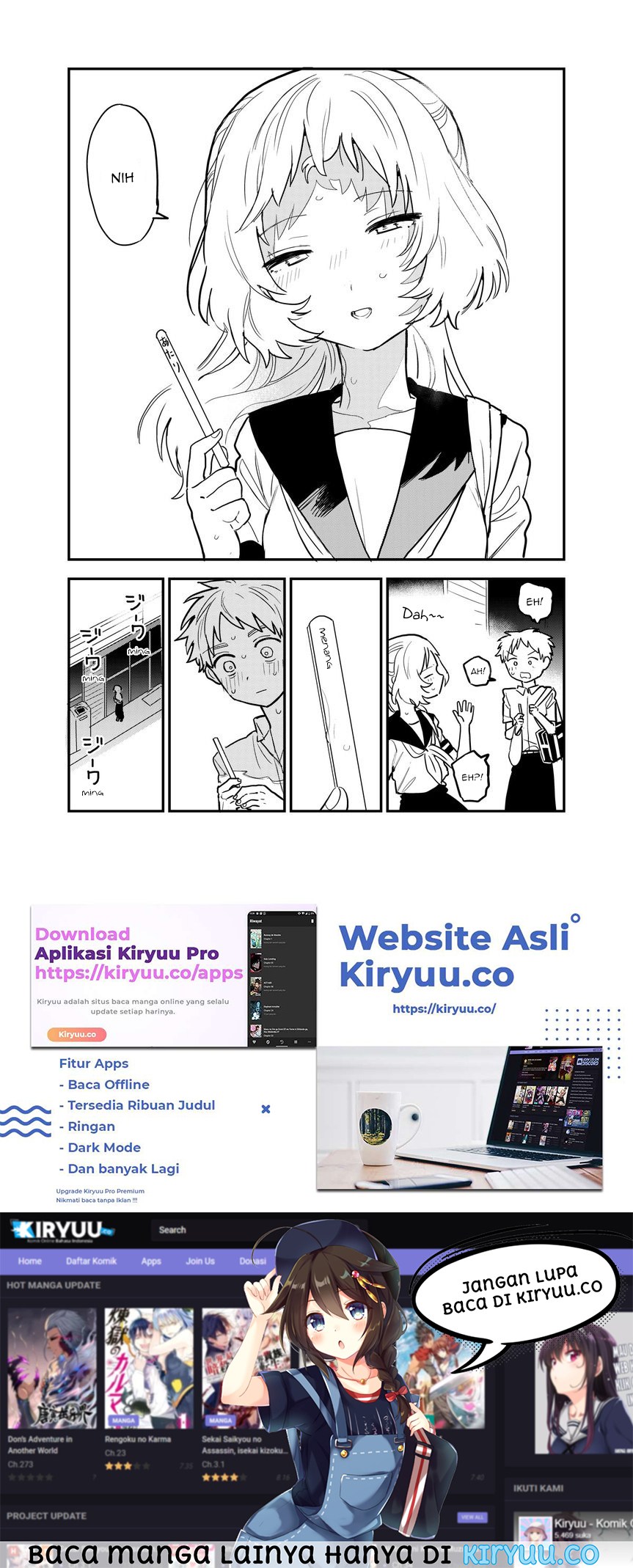 Sukinako ga Megane wo Wasureta Chapter 44 Gambar 5