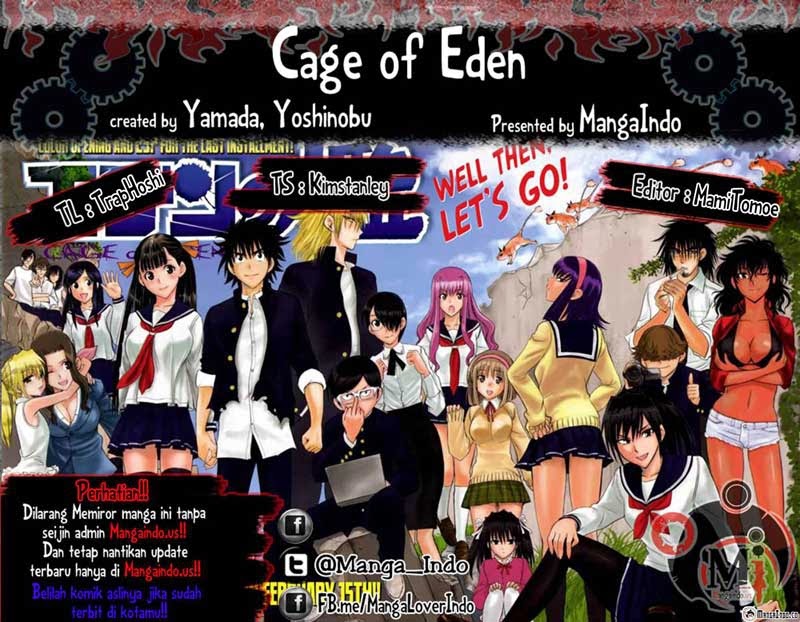 Baca Komik Cage of Eden Chapter 74 Gambar 1