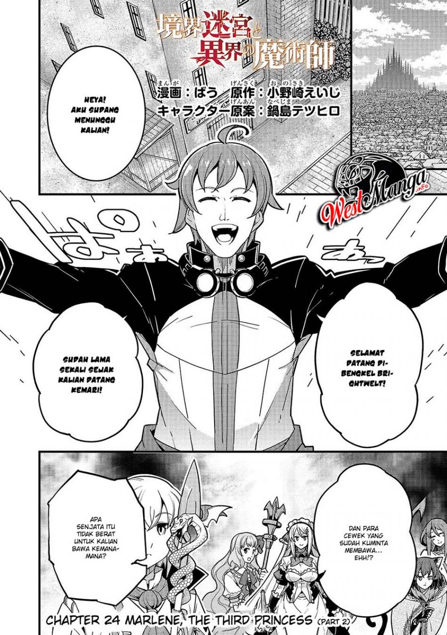 Baca  Kyoukai Meikyuu to Ikai no Majutsushi Chapter 24 Gambar 2