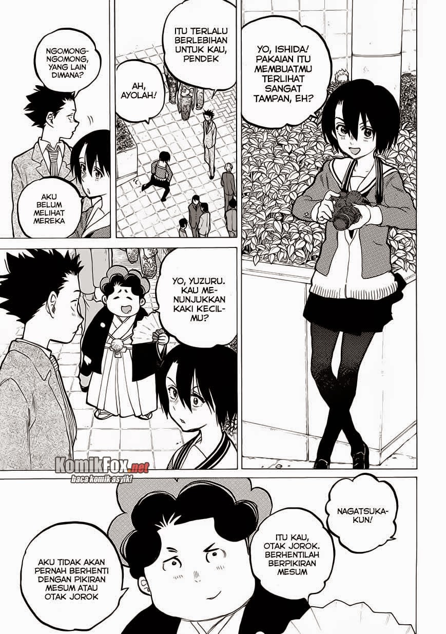Koe no Katachi Chapter 62 Gambar 5