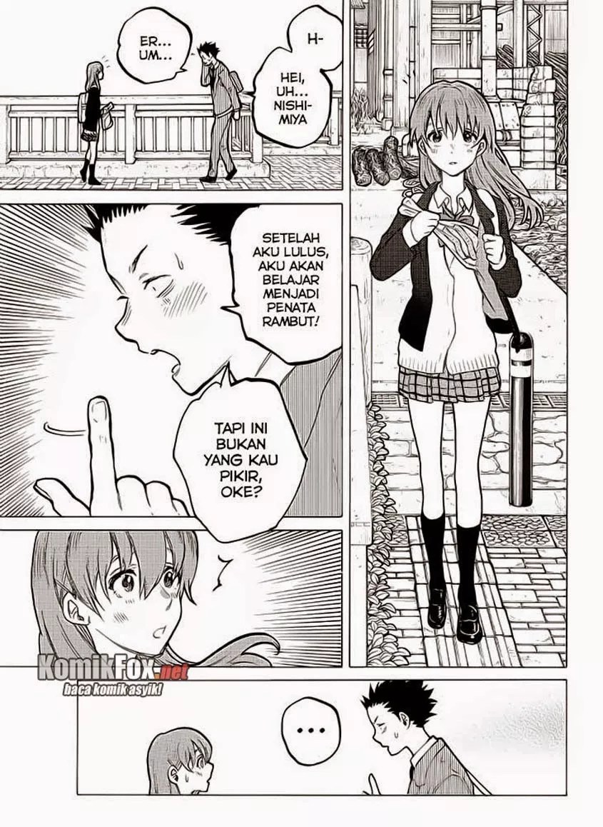 Koe no Katachi Chapter 61 Gambar 12