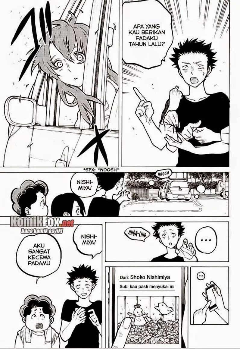 Koe no Katachi Chapter 61 Gambar 18