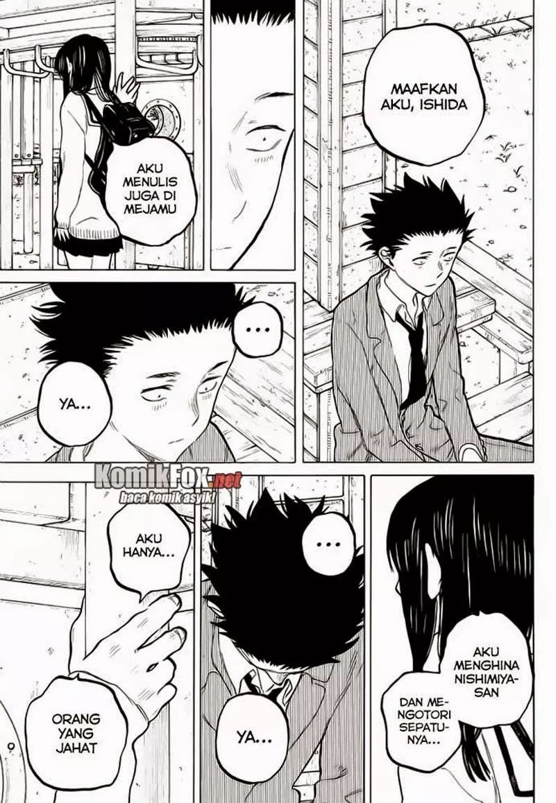 Koe no Katachi Chapter 61 Gambar 8