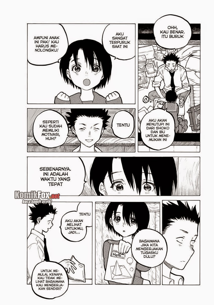 Koe no Katachi Chapter 60 Gambar 13