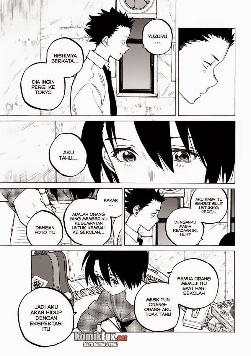Koe no Katachi Chapter 60 Gambar 15