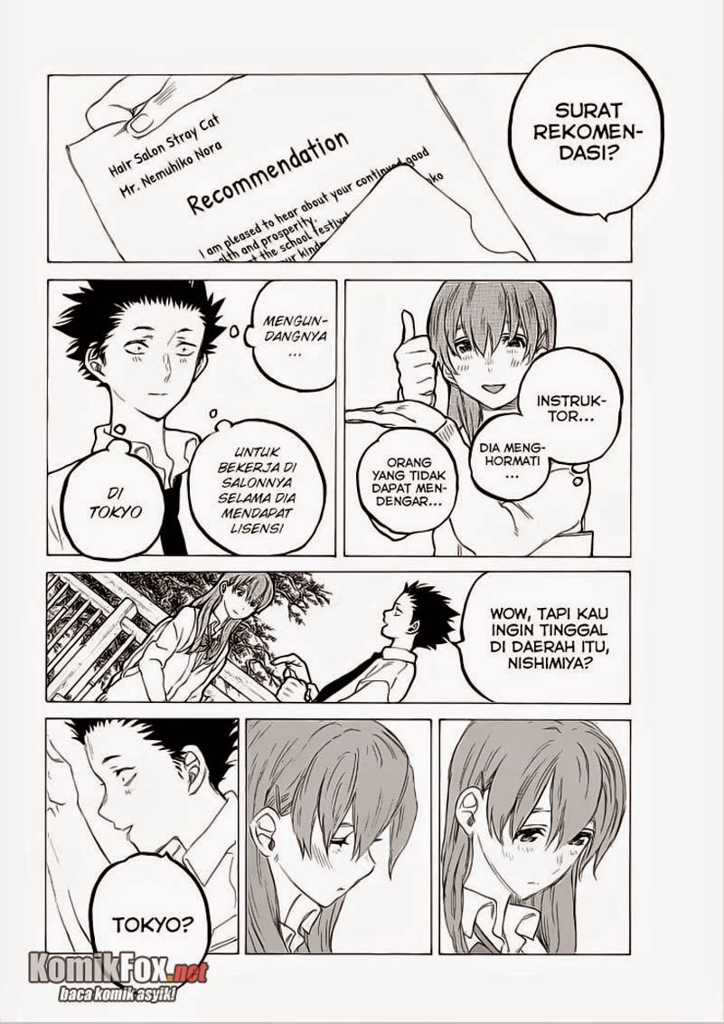 Koe no Katachi Chapter 59 Gambar 10