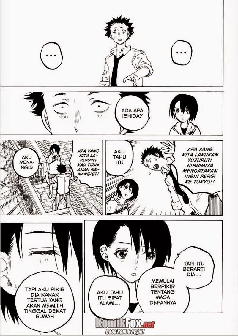 Koe no Katachi Chapter 59 Gambar 15