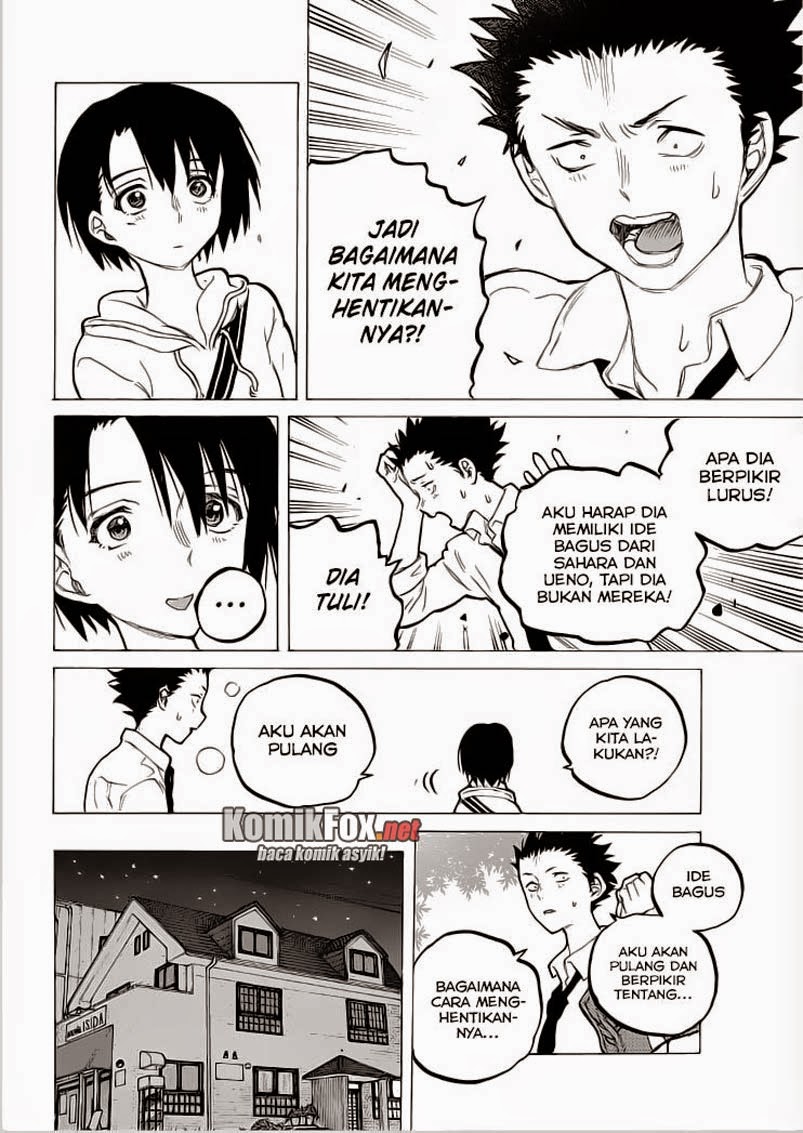 Koe no Katachi Chapter 59 Gambar 16
