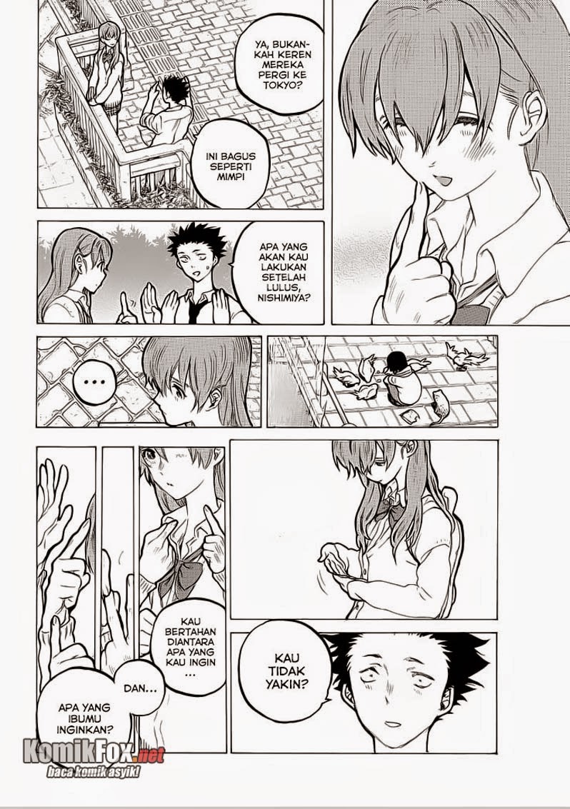 Koe no Katachi Chapter 59 Gambar 6