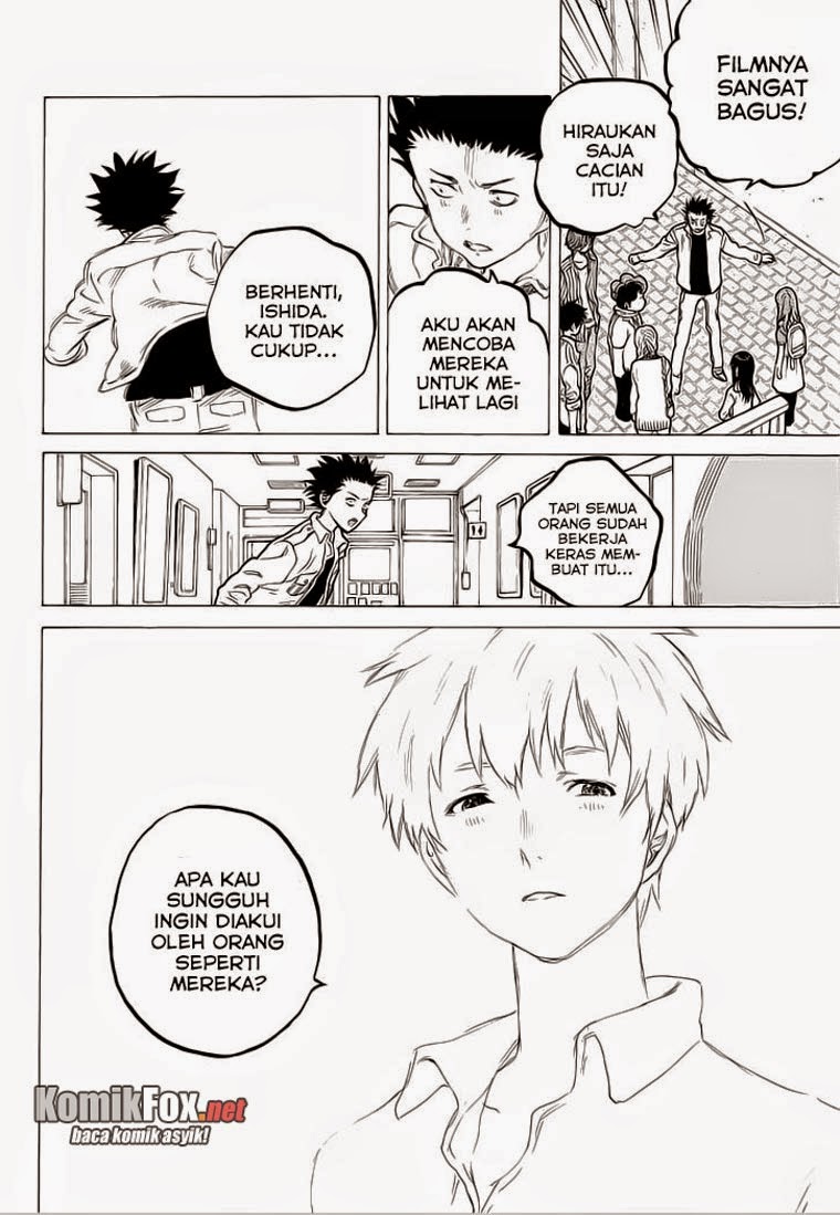 Koe no Katachi Chapter 58 Gambar 12