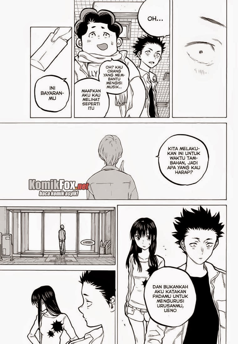 Koe no Katachi Chapter 58 Gambar 13