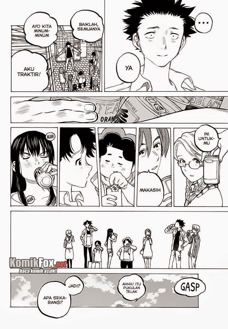 Koe no Katachi Chapter 58 Gambar 16