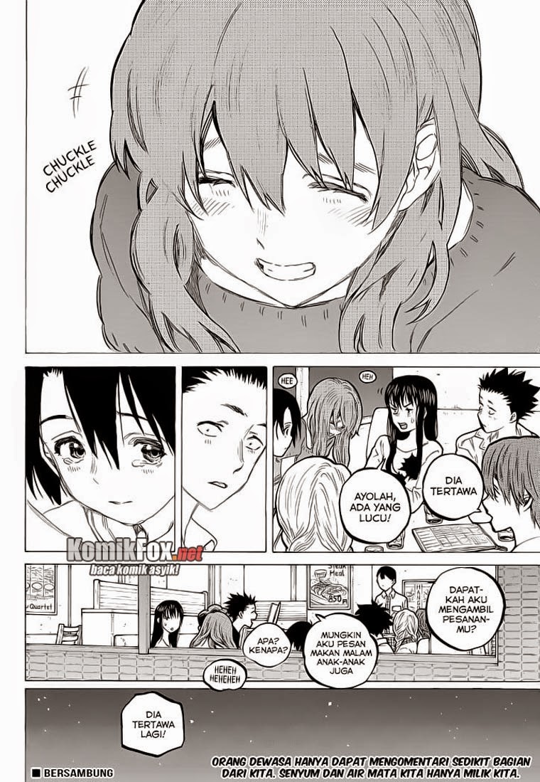 Koe no Katachi Chapter 58 Gambar 18