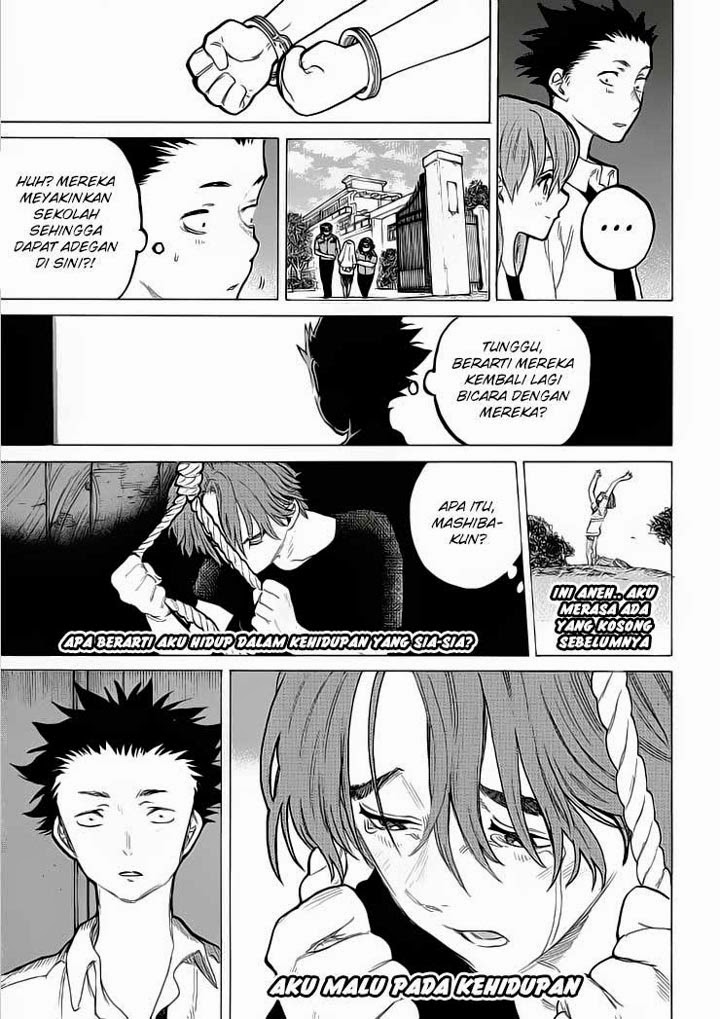 Koe no Katachi Chapter 56 Gambar 13