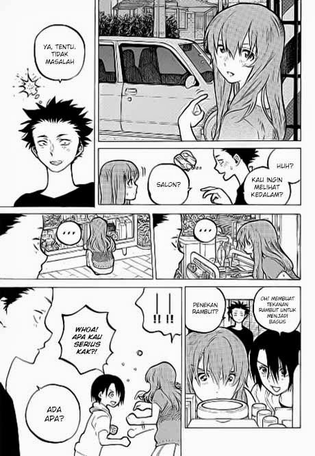 Koe no Katachi Chapter 55 Gambar 16