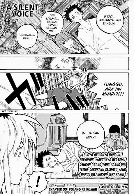 Baca Koe no Katachi Chapter 55 Gambar 2