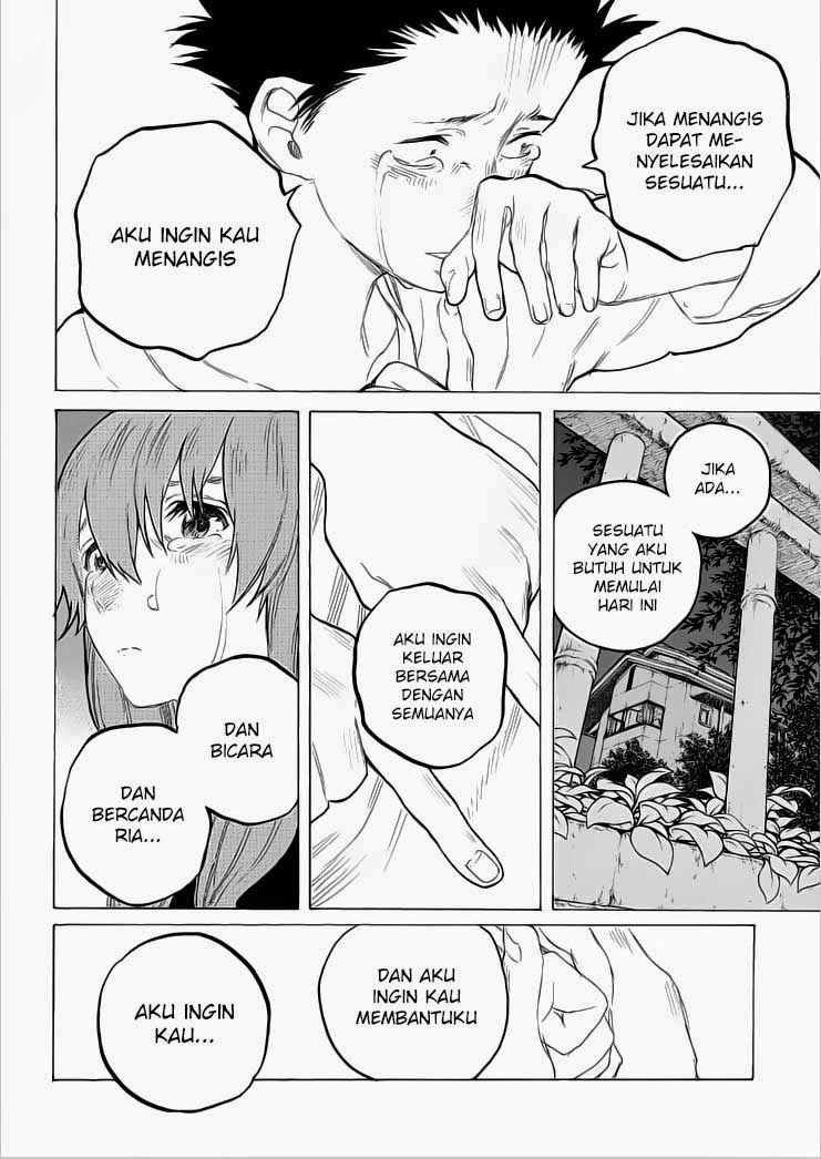 Koe no Katachi Chapter 54 Gambar 15