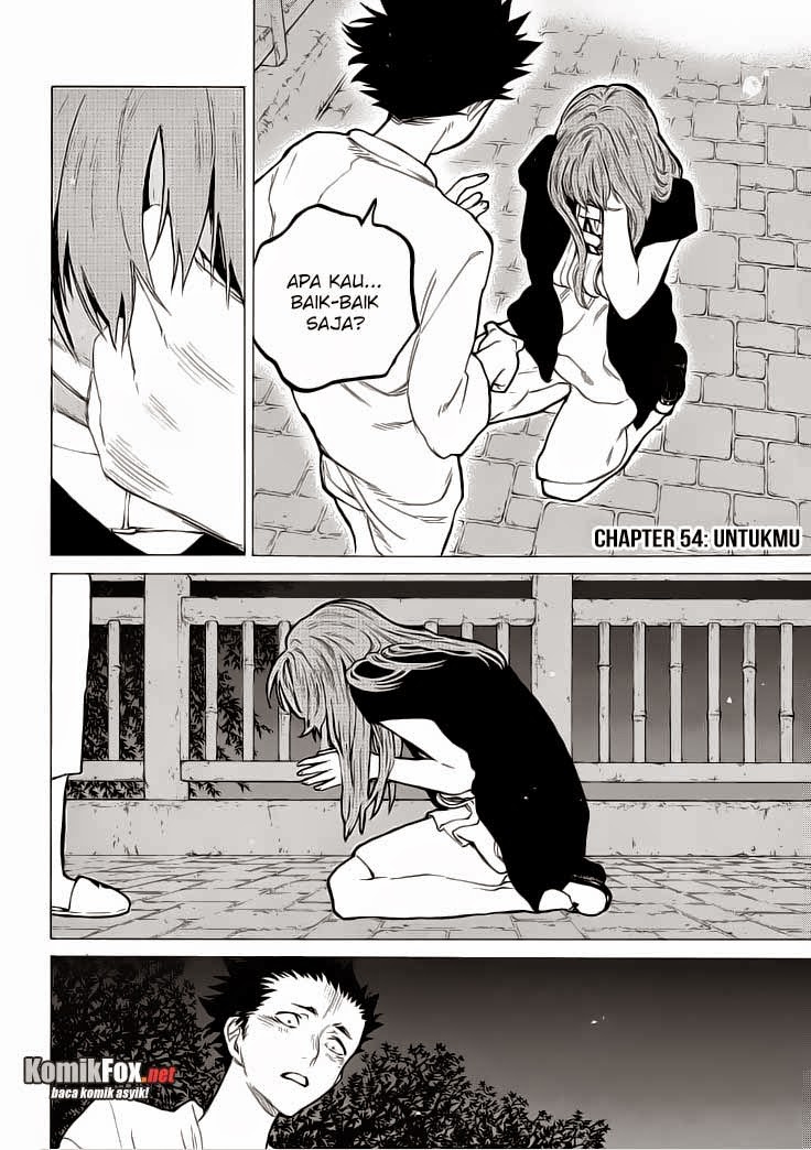 Koe no Katachi Chapter 54 Gambar 3
