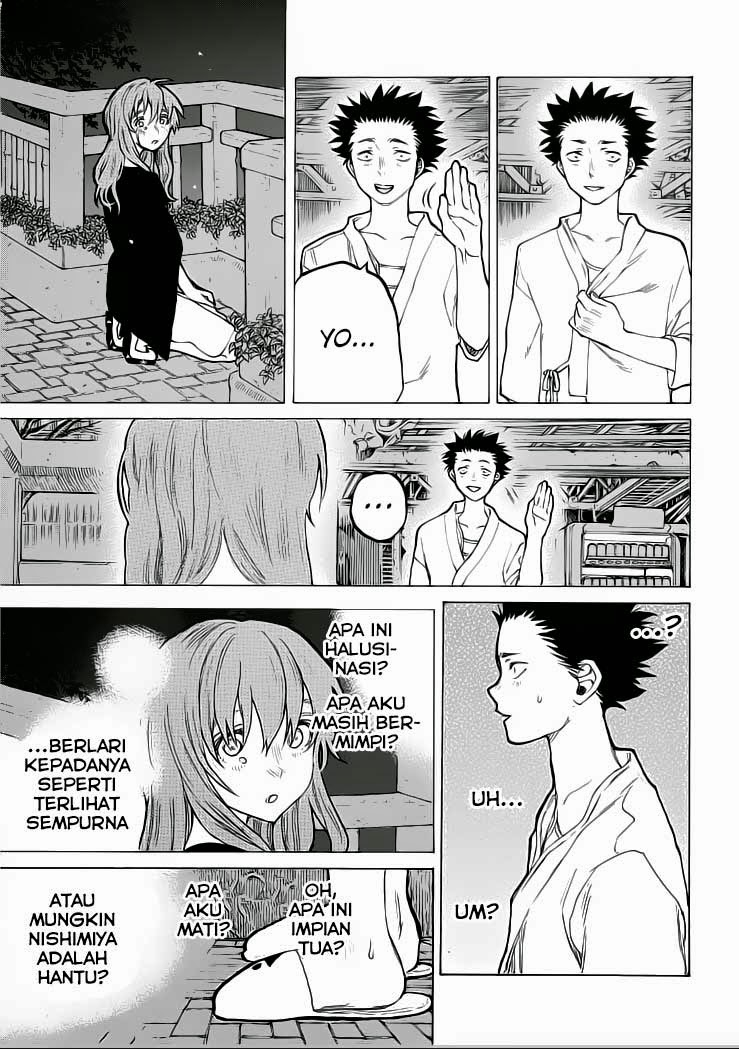 Koe no Katachi Chapter 53 Gambar 19